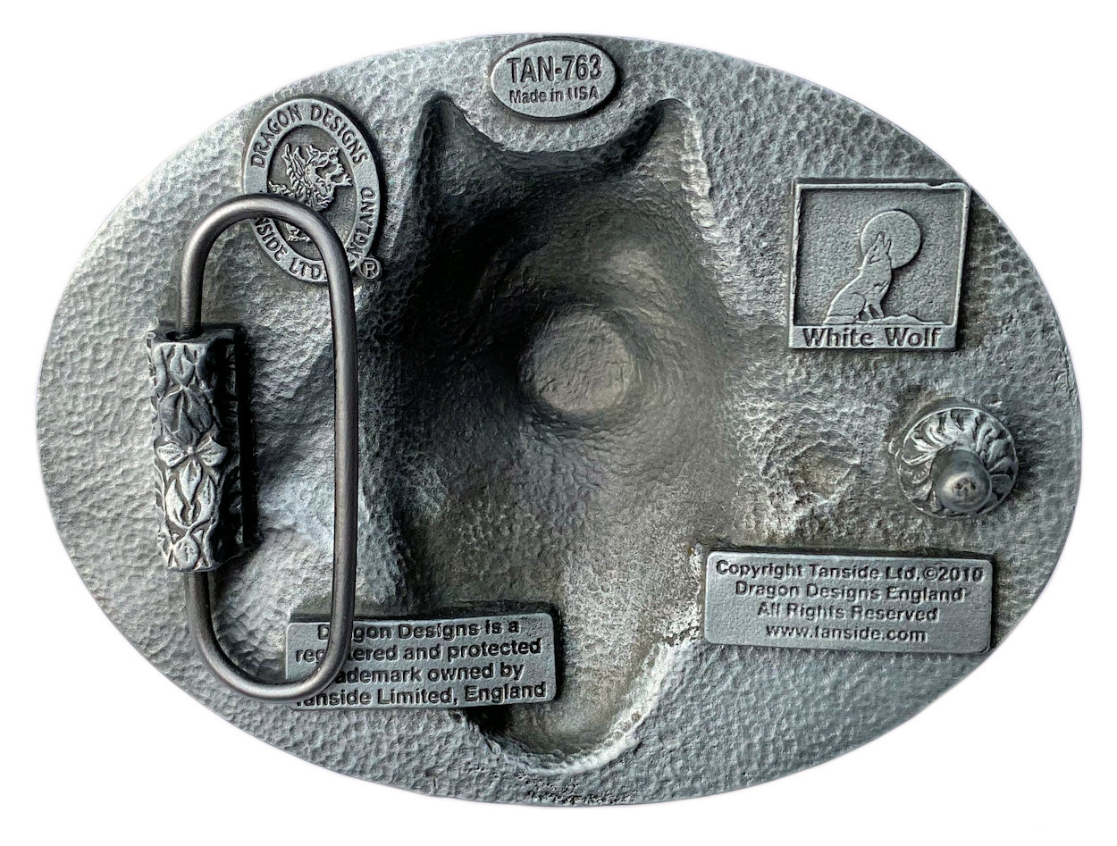 Wolf Head Belt Buckle